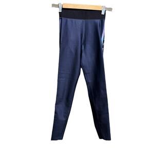 SoulCycle x Ultracor Navy‎ Skull Women's Activewear Leggings Size XS